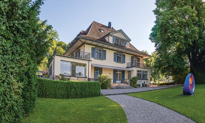 Die Villa auf dem Gelände Wylihof